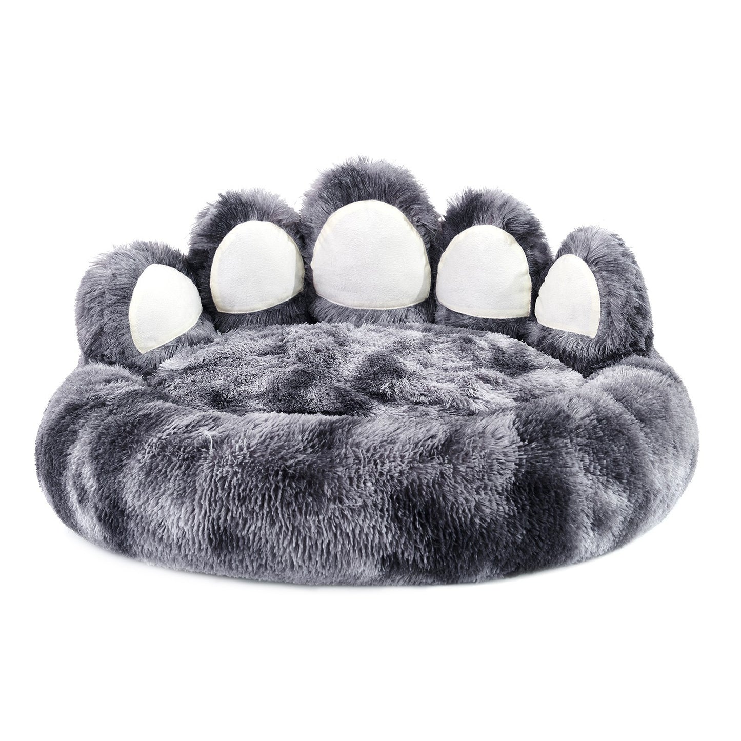 Cute Bear Paw Dog Bed – Plush Pet Furniture for Small & Medium Dogs and Indoor Cats